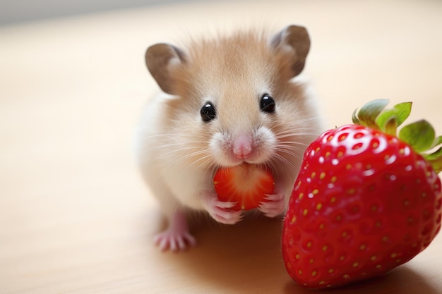 Can a Hamster Eat a Strawberry?